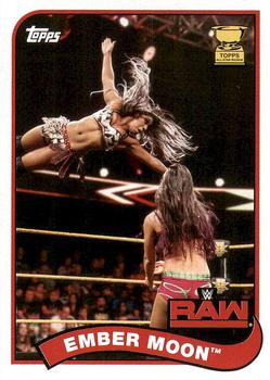 2018 Topps WWE Heritage #98 Ember Moon Front