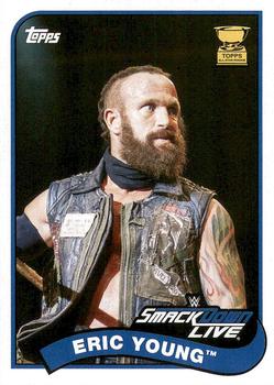 2018 Topps WWE Heritage #99 Eric Young Front