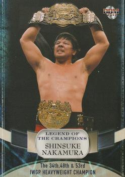 2011 BBM Legend of the Champions #26 Shinsuke Nakamura Front