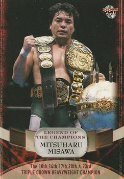 2011 BBM Legend of the Champions #56 Mitsuharu Misawa Front