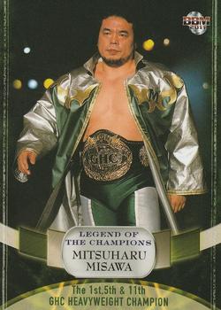 2011 BBM Legend of the Champions #80 Mitsuharu Misawa Front