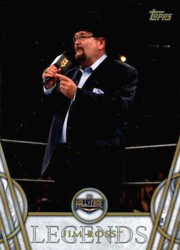 2018 Topps Legends of WWE #25 Jim Ross Front