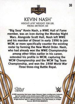 2018 Topps Legends of WWE #30 Kevin Nash Back