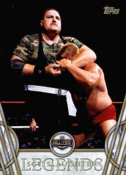 2018 Topps Legends of WWE #44 Sgt. Slaughter Front