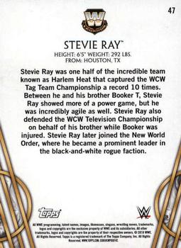 2018 Topps Legends of WWE #47 Stevie Ray Back