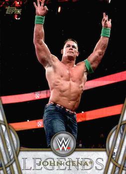 2018 Topps Legends of WWE #63 John Cena Front