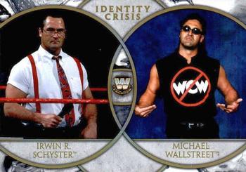 2018 Topps Legends of WWE #IC-11 Irwin R. Schyster / Michael Wallstreet Front