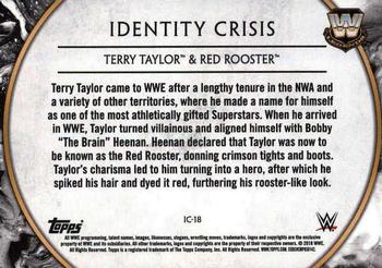 2018 Topps Legends of WWE #IC-18 Terry Taylor / Red Rooster Back