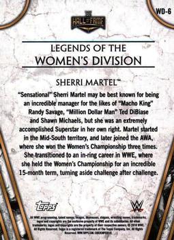 2018 Topps Legends of WWE #WD-6 Sherri Martel Back