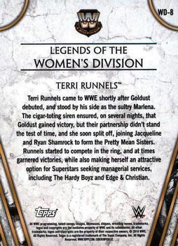 2018 Topps Legends of WWE #WD-8 Terri Runnels Back