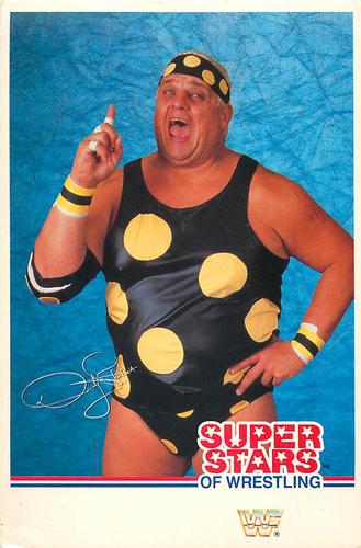 1989 Market Scene Postcards WWF #NNO Dusty Rhodes Front