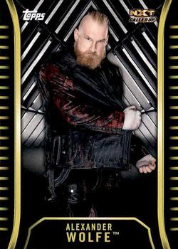 2018 Topps WWE NXT #R-4 Alexander Wolfe Front