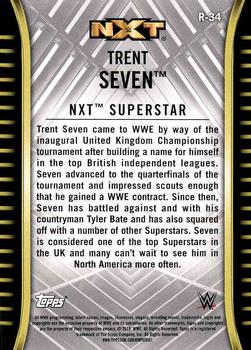 2018 Topps WWE NXT #R-34 Trent Seven Back