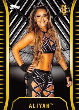 2018 Topps WWE NXT #R-37 Aliyah Front