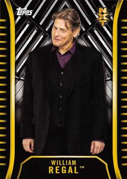 2018 Topps WWE NXT #R-49 William Regal Front
