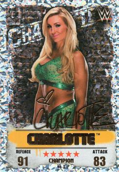 2016 Topps Slam Attax WWE: Takeover #5 Charlotte Front
