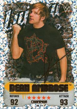 2016 Topps Slam Attax WWE: Takeover #6 Dean Ambrose Front