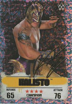 2016 Topps Slam Attax WWE: Takeover #9 Kalisto Front