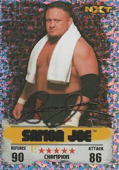2016 Topps Slam Attax WWE: Takeover #12 Samoa Joe Front