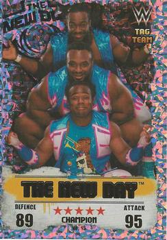 2016 Topps Slam Attax WWE: Takeover #15 The New Day Front