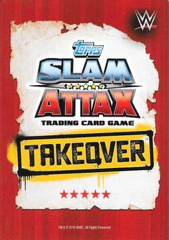 2016 Topps Slam Attax WWE: Takeover #20 Brock Lesnar Back