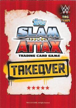 2016 Topps Slam Attax WWE: Takeover #31 The New Day Back
