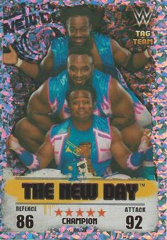 2016 Topps Slam Attax WWE: Takeover #31 The New Day Front