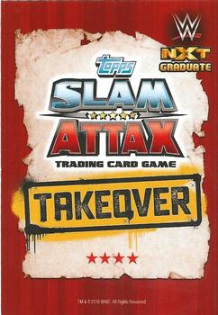 2016 Topps Slam Attax WWE: Takeover #42 Paige Back
