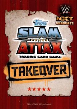 2016 Topps Slam Attax WWE: Takeover #43 Roman Reigns Back