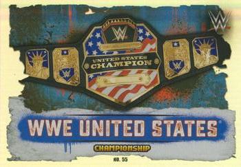 2016 Topps Slam Attax WWE: Takeover #55 WWE United States Championship Front