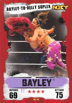 2016 Topps Slam Attax WWE: Takeover #62 Bayley Front