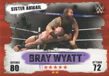 2016 Topps Slam Attax WWE: Takeover #66 Bray Wyatt Front