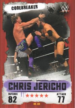 2016 Topps Slam Attax WWE: Takeover #69 Chris Jericho Front