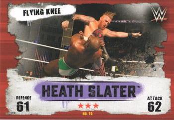 2016 Topps Slam Attax WWE: Takeover #74 Heath Slater Front