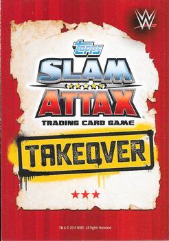 2016 Topps Slam Attax WWE: Takeover #78 Kalisto Back