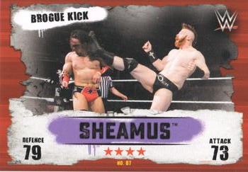 2016 Topps Slam Attax WWE: Takeover #87 Sheamus Front