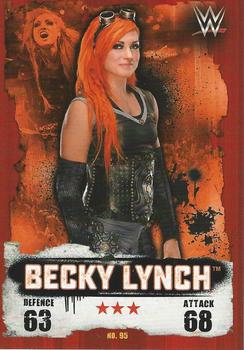 2016 Topps Slam Attax WWE: Takeover #95 Becky Lynch Front