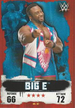 2016 Topps Slam Attax WWE: Takeover #97 Big E Front