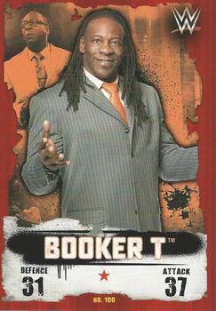 2016 Topps Slam Attax WWE: Takeover #100 Booker T Front