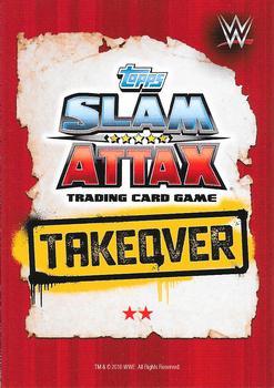 2016 Topps Slam Attax WWE: Takeover #103 Brie Bella Back