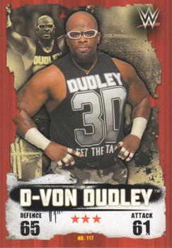 2016 Topps Slam Attax WWE: Takeover #117 D-Von Dudley Front