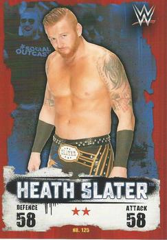 2016 Topps Slam Attax WWE: Takeover #125 Heath Slater Front