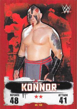 2016 Topps Slam Attax WWE: Takeover #138 Konnor Front