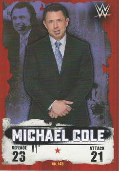 2016 Topps Slam Attax WWE: Takeover #145 Michael Cole Front