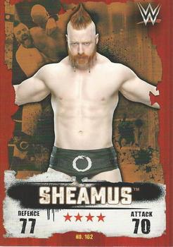 2016 Topps Slam Attax WWE: Takeover #162 Sheamus Front