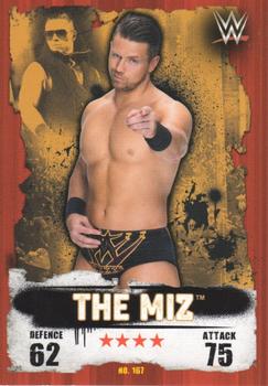 2016 Topps Slam Attax WWE: Takeover #167 The Miz Front