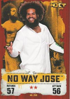 2016 Topps Slam Attax WWE: Takeover #200 No Way Jose Front