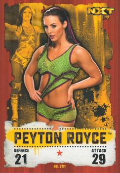 2016 Topps Slam Attax WWE: Takeover #201 Peyton Royce Front