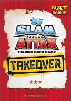 2016 Topps Slam Attax WWE: Takeover #211 Oney Lorcan Back