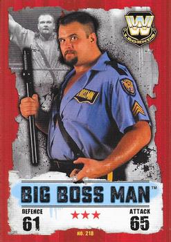 2016 Topps Slam Attax WWE: Takeover #218 Big Boss Man Front